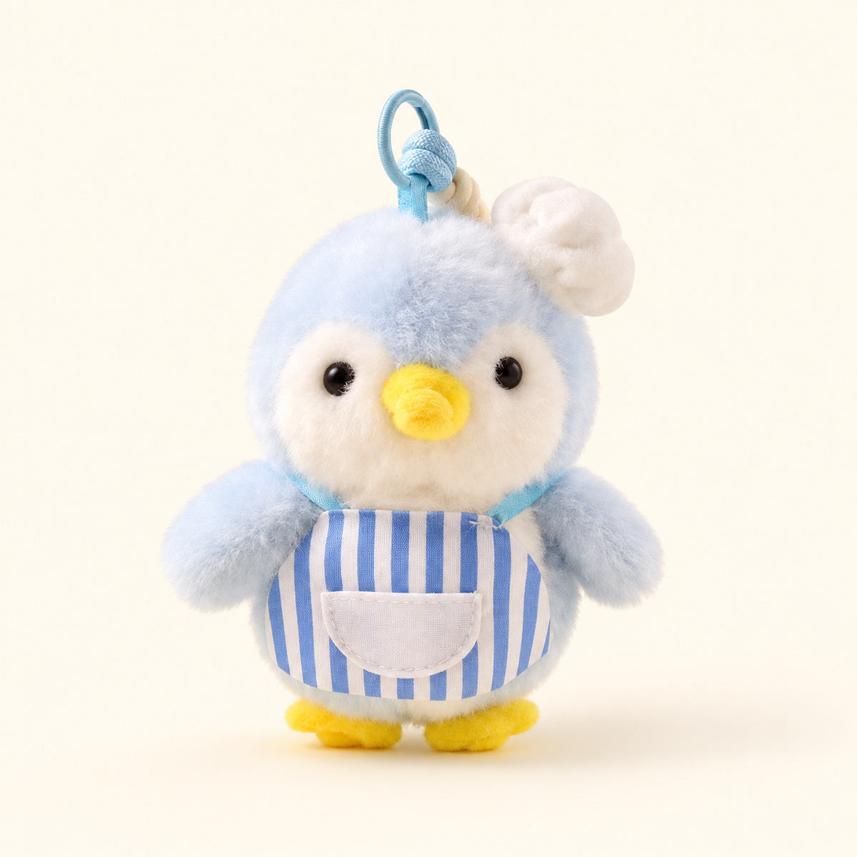 blue bakery penguin plush charm