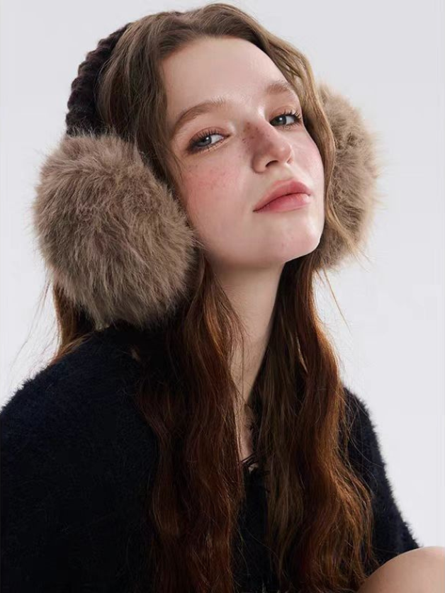 Faux Fur Foldable Earmuffs