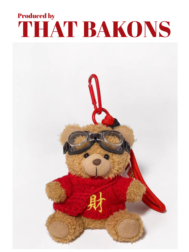 Lucky Bear Plush Charm Series