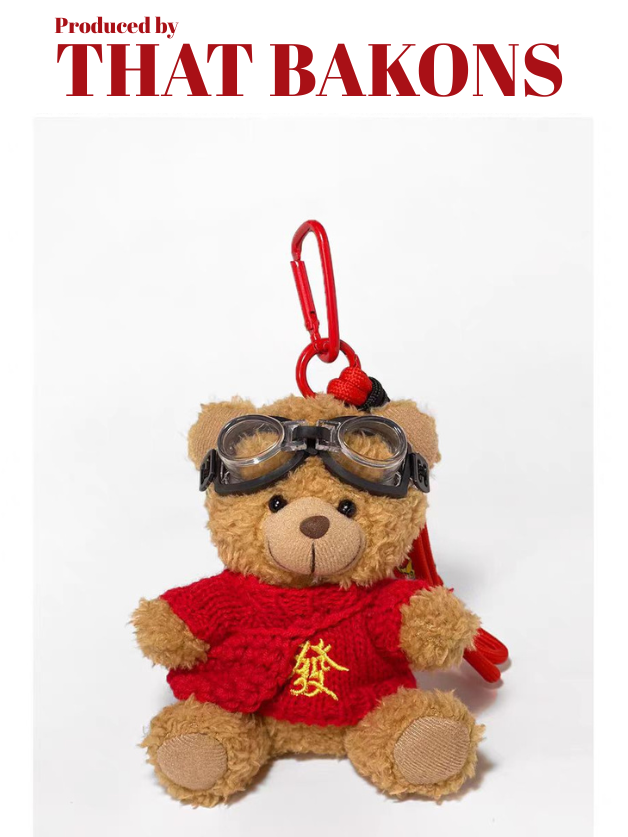 Lucky Bear Plush Charm Series