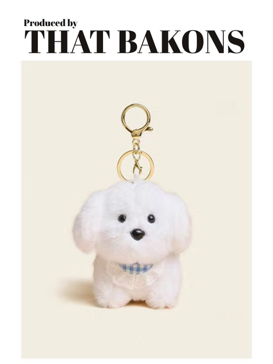 Big Ear Dog Plush Charm