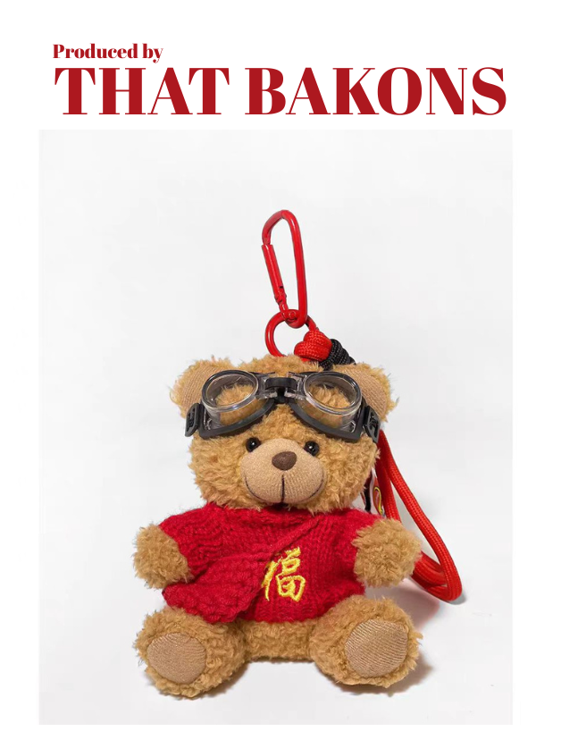 Lucky Bear Plush Charm Series