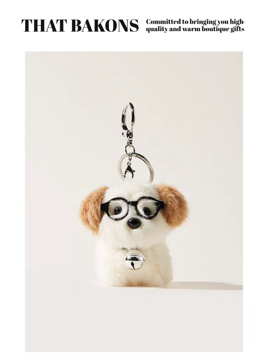 Smart Puppy Keychain