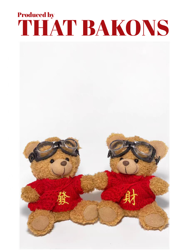 Lucky Bear Plush Charm Series