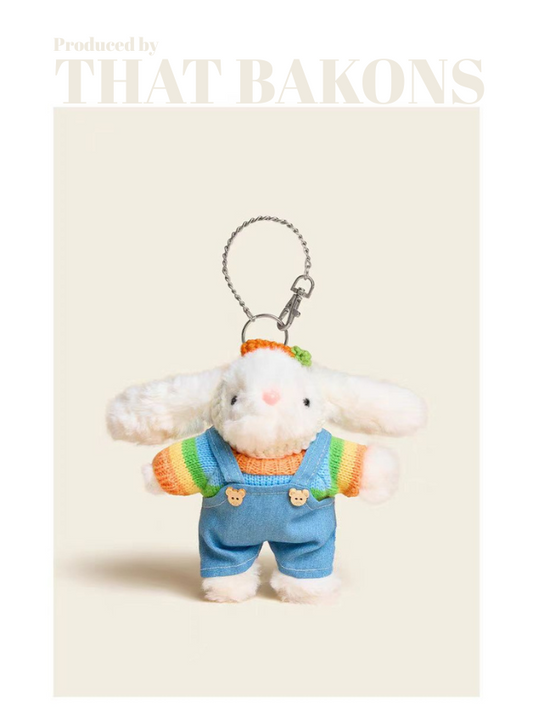 Carrot Bunny Plush Charm
