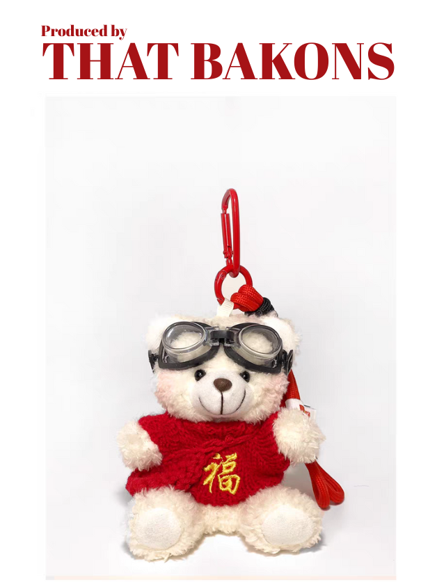 Lucky Bear Plush Charm Series