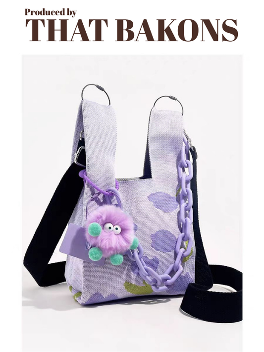 Knitted Crossbody Tote