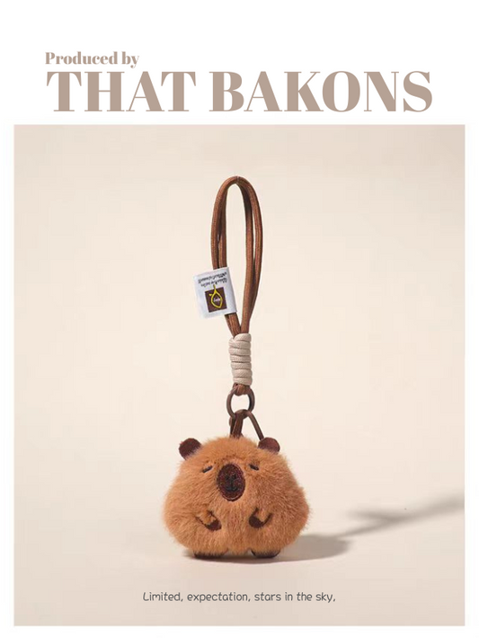 Capybara Plush Charm