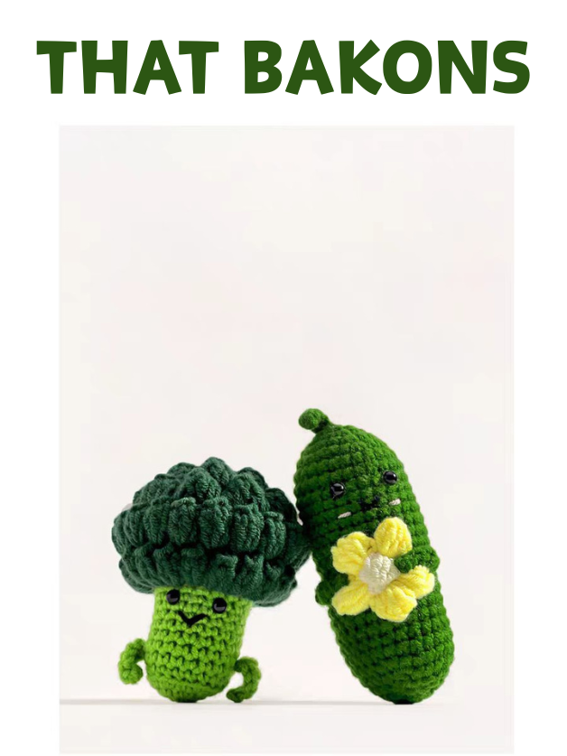 Vegetable Plush Charm Series