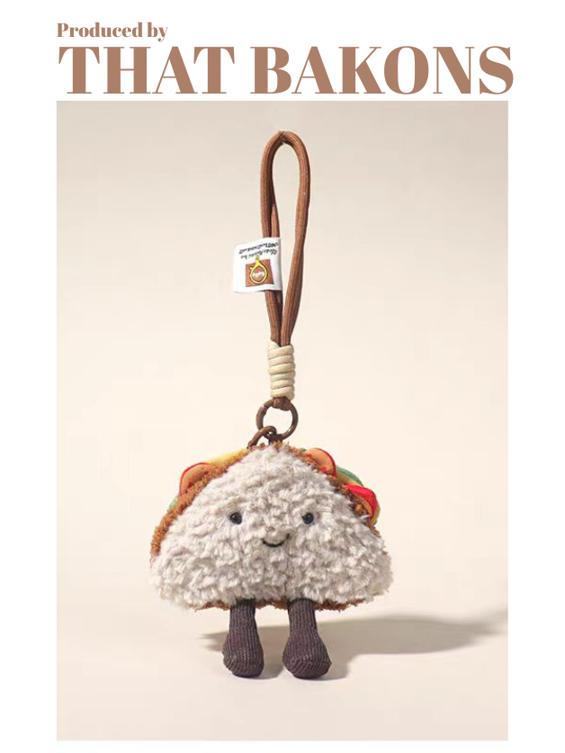 Croissant Buddy Plush Charm