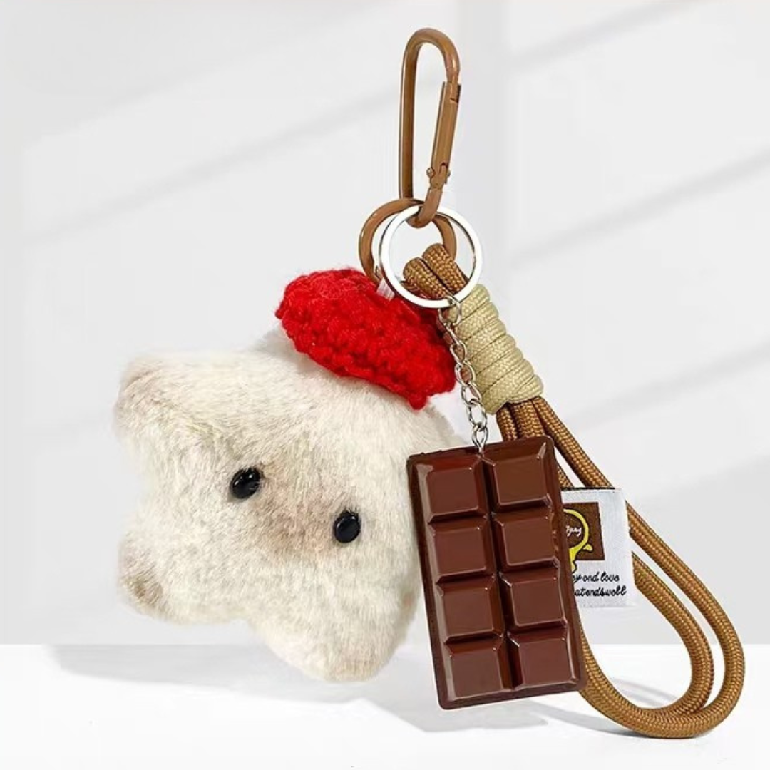 Starfish Plush Keychain