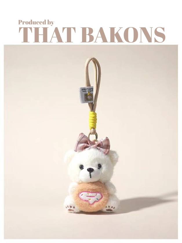 Little Chef Bear Keychain