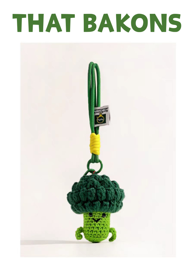 Vegetable Plush Charm Series