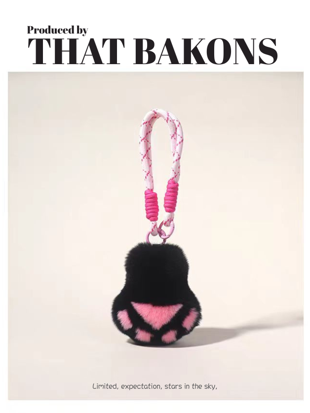 Kattenpoot Pluche Hanger