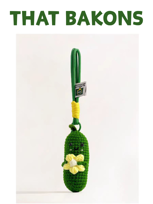 Vegetable Plush Charm Series