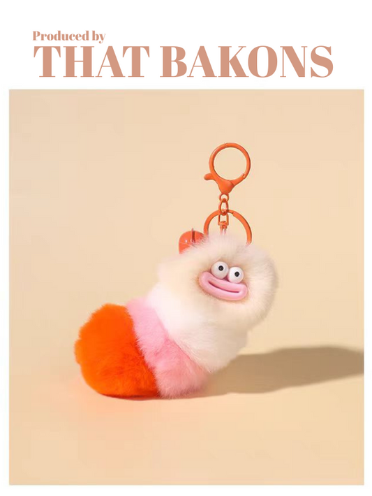 Caterpillar Plush Charm