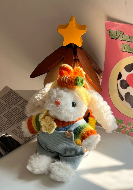 Carrot Bunny Plush Charm
