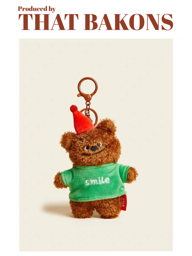 Sweater Bear Plush keychain