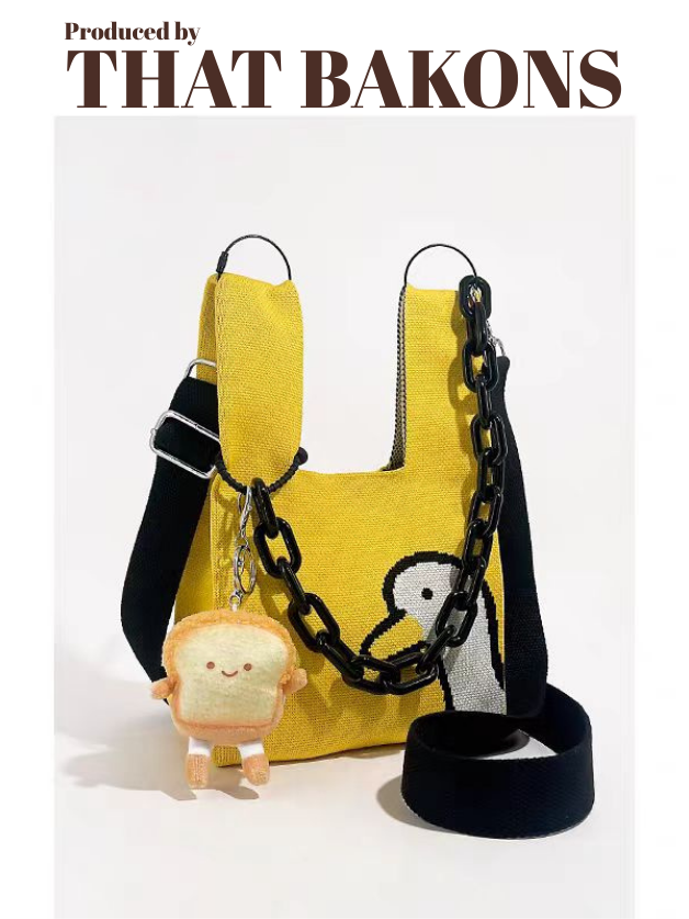 Knitted Crossbody Tote