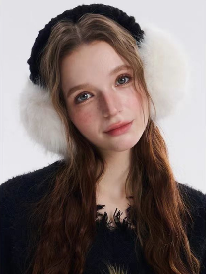 Faux Fur Foldable Earmuffs