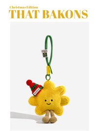 Christmas Sunflower Plush Charm