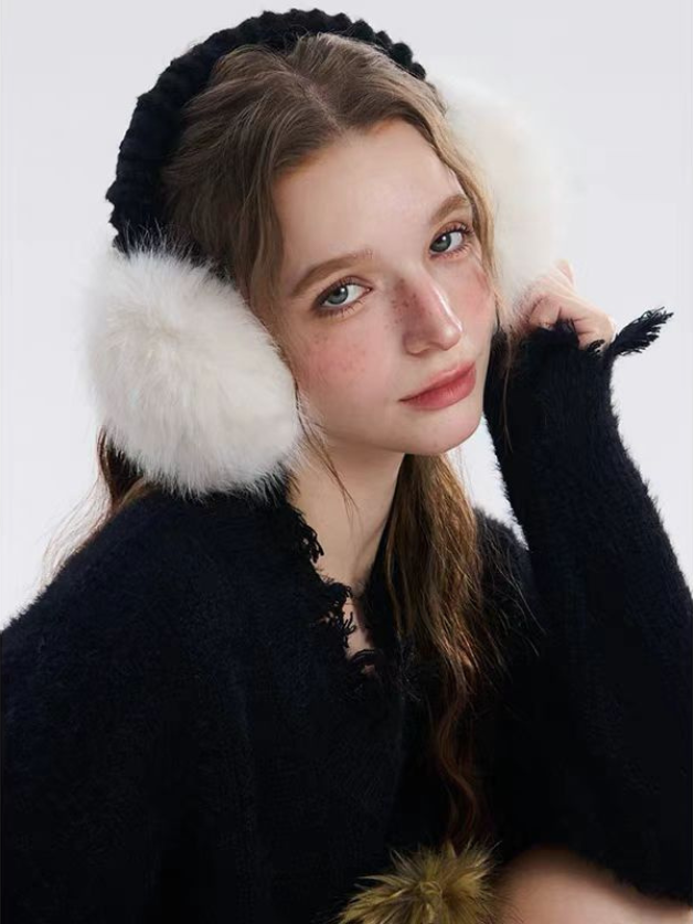 Faux Fur Foldable Earmuffs