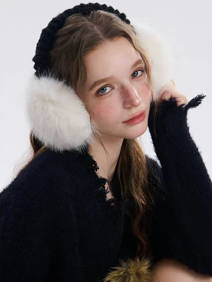 Faux Fur Foldable Earmuffs