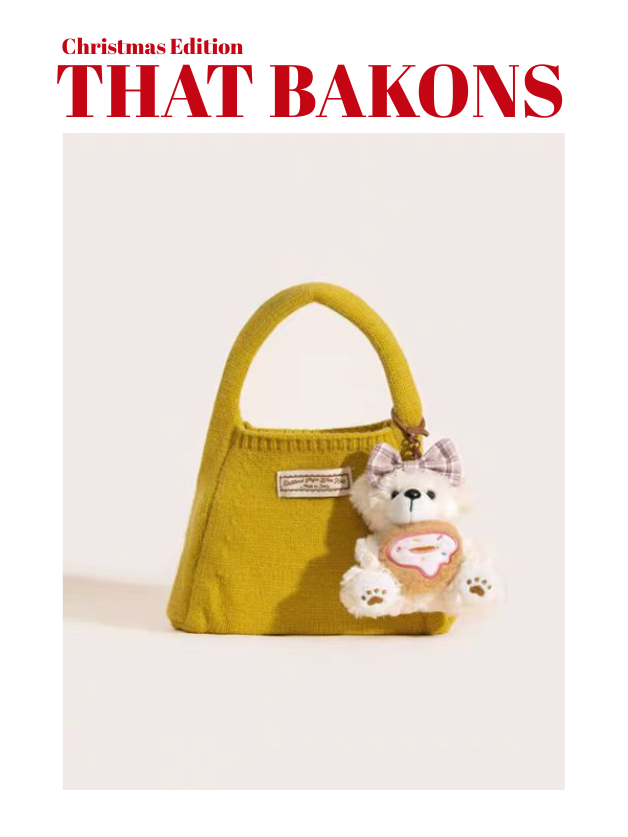 Holiday Knit Mini Tote