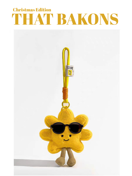 Christmas Sunflower Plush Charm