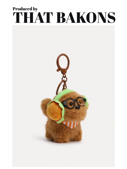 Excentrieke Pup Sleutelhanger