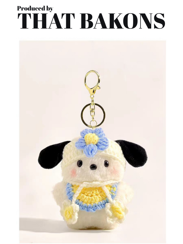 Pochacco Plush Keychain