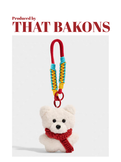 Cozy Brown Bear Charm