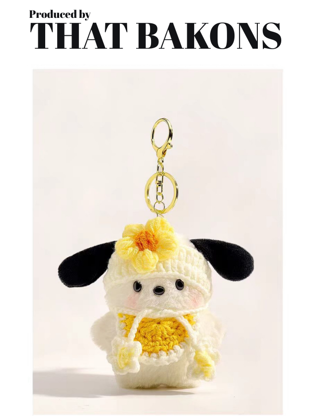 Pochacco Plush Keychain