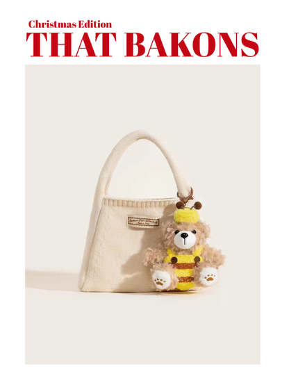 Holiday Knit Mini Tote