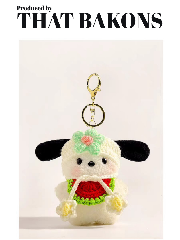 Pochacco Plush Keychain