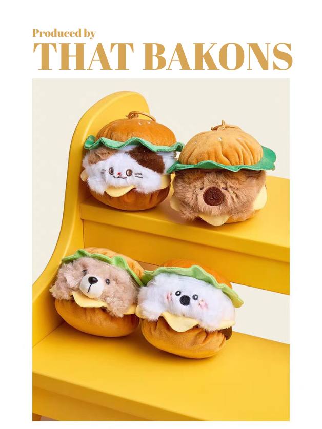 Burger Buddies Plush Collection