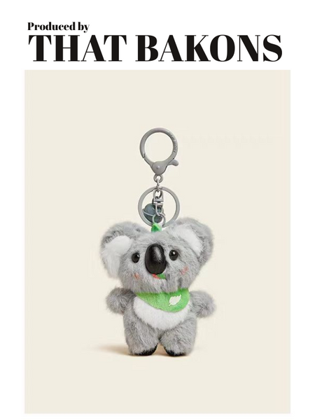 Green Scarf Koala Plush Charm – That bakons