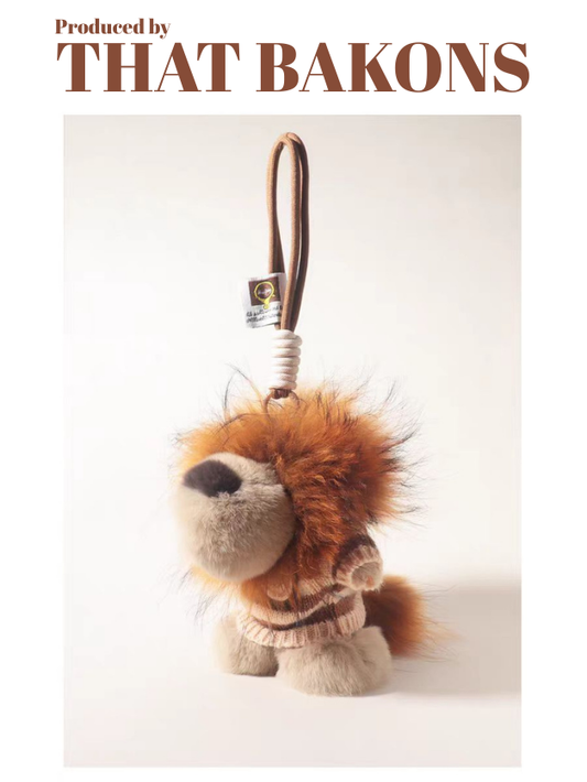 Lion Plush Charm
