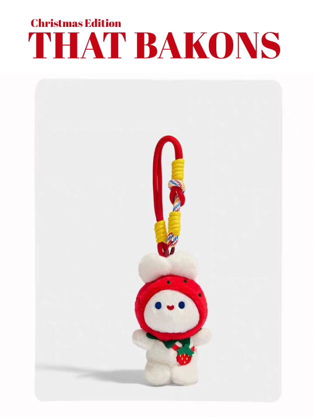 Christmas Scarf Bear Charm