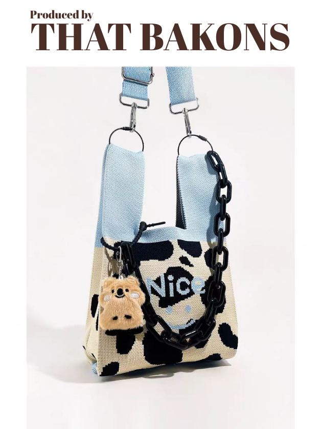 Knitted Crossbody Tote
