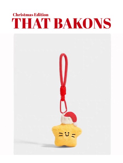 Christmas Star Plush Charm