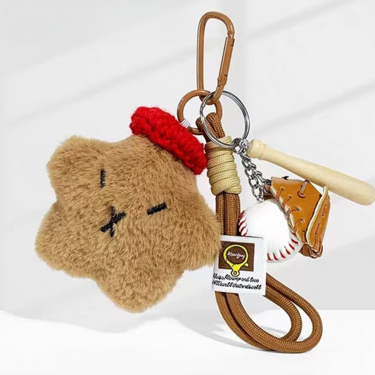 Starfish Plush Keychain