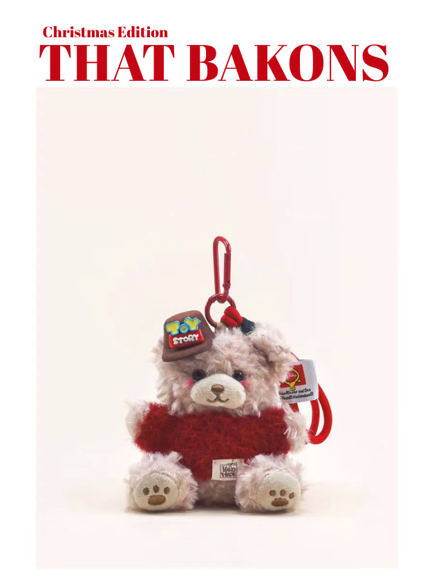 Christmas Sweater Bear Charm