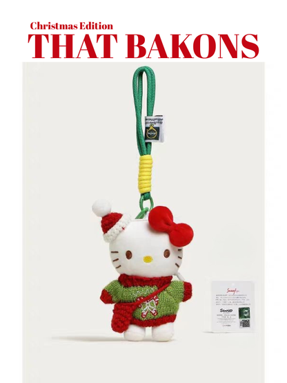 Kitty Holiday Plush Charm Series