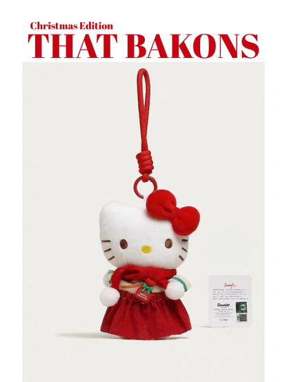 Kitty Holiday Plush Charm Series