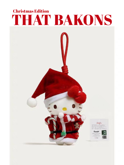 Kitty Holiday Plush Charm Series