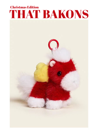 Christmas Lucky Pony Charm