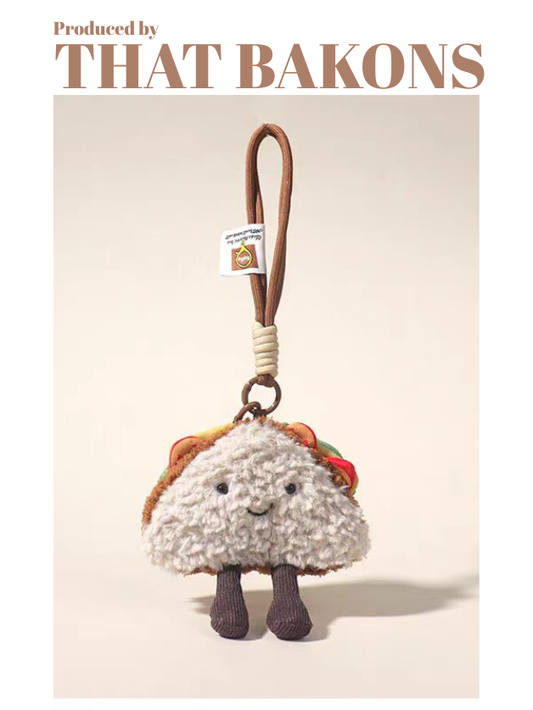 Croissant Buddy Plush Charm