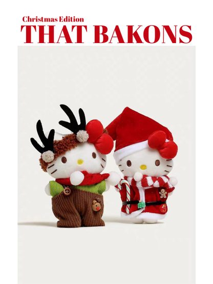 Kitty Holiday Plush Charm Series