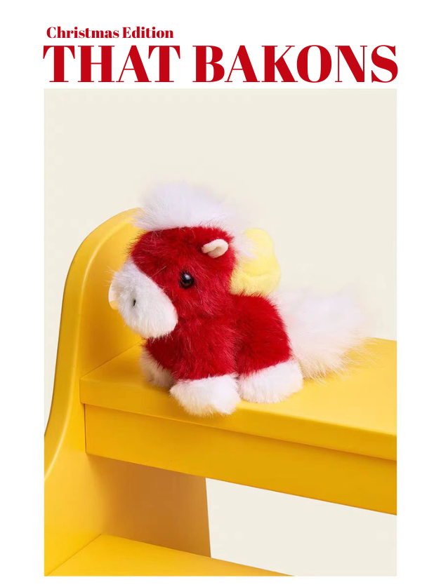 Christmas Lucky Pony Charm